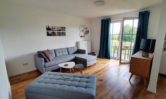 Schlatzendorf Apartamento | Cozy two-room apartment for up to 4 people with private terrace or balcony