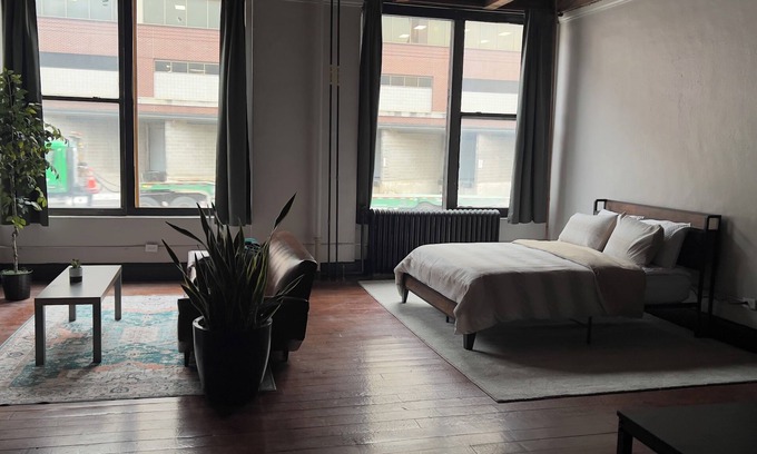 Detroit Apartamento | Cozy urban loft minutes from downtown Detroit