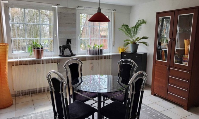 Luedinghausen Apartamento | Cozy vacation apartment with garden on a horse farm