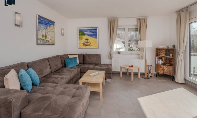 Korswandt Apartamento | Cómodo y acogedor apartamento en Wolgastsee con Wi-Fi y chimenea.