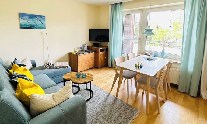Baltrum Apartamento | Cozy vacation apartment in the beautiful Ostdorf on Baltrum! Pet friendly!