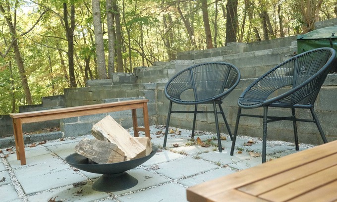 Connellys Springs Cabina | Cozy Vibes AFrame Cabin-Private Access to South Mountain State Park-Dogs Welcome