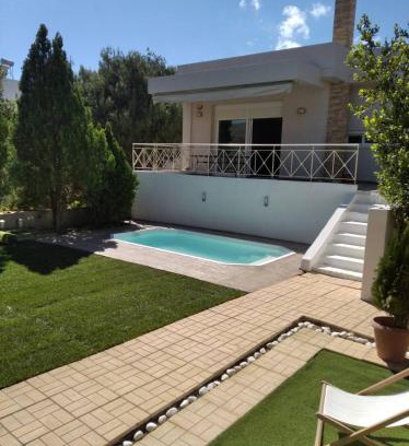 Lagonissi Casa | Cozy villa Vita Lagonisi