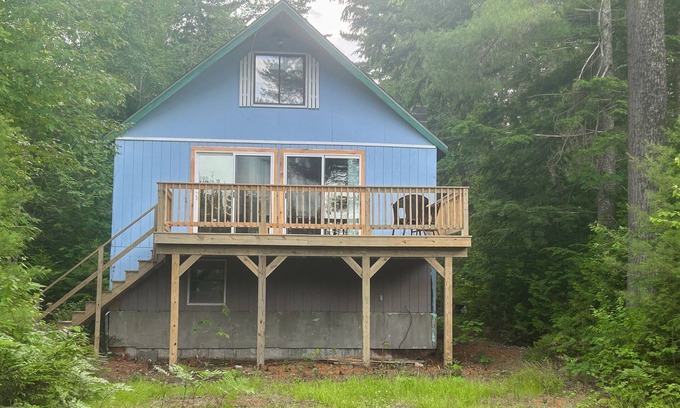 Millinocket Casa | Cozy waterfront cottage, with gorgeous views , washer/dryer, and privacy
