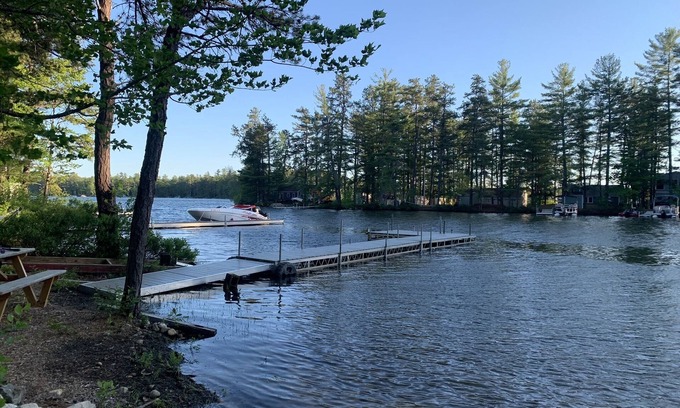 Shapleigh Casa | Cozy year round cottage on Square Pond with gradual sandy beach.