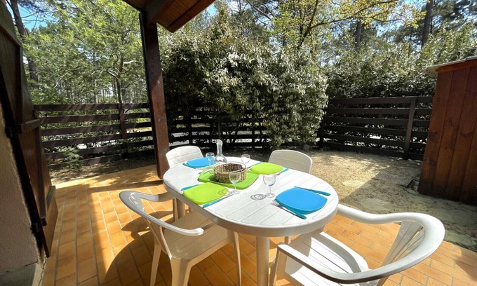 Lacanau-Ocean Chalet De Esquí | Petite maison mitoyenne dans hameau residentiel - 651