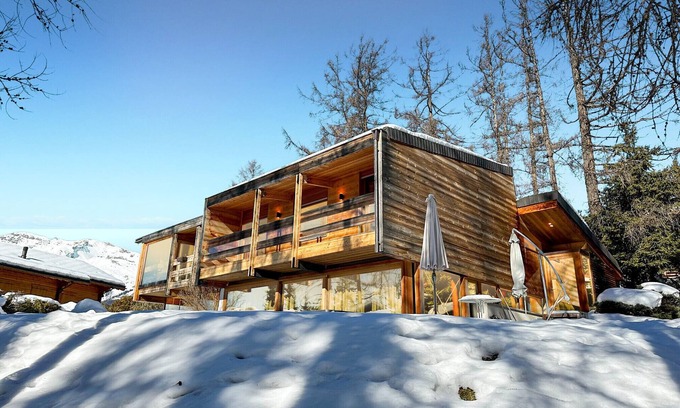 Lens Chalet De Esquí | Crans Montana sous les Etoiles