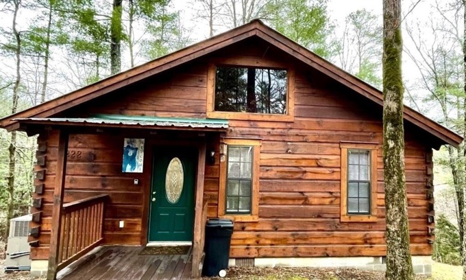Tellico Plains Cabina | ¡Nuevo listado! Crazy Bear - 1 dormitorios, 1 baños, duermen 4