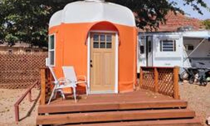 Kanab Alquiler De RV | Crazy Horse R.V Resort Yurt