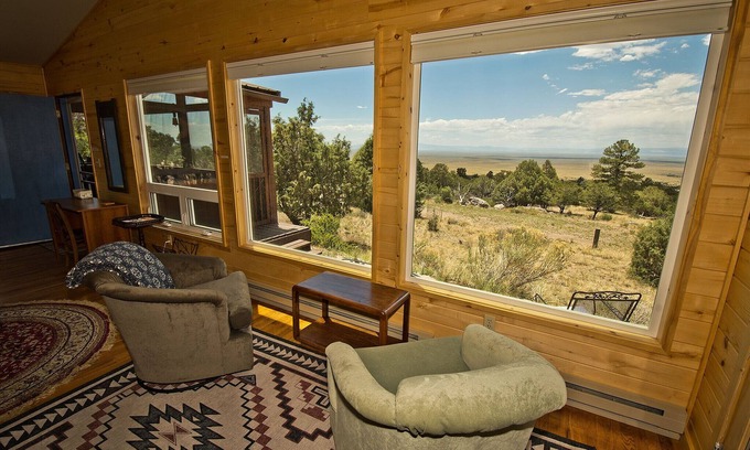 Baca Grande Casa | Creative Retreat Cabin and Artist Studio with Amazing Views!