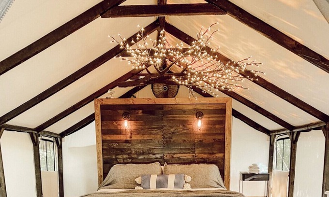 Greenbrier Casa | Creekside Farm Upper Tent