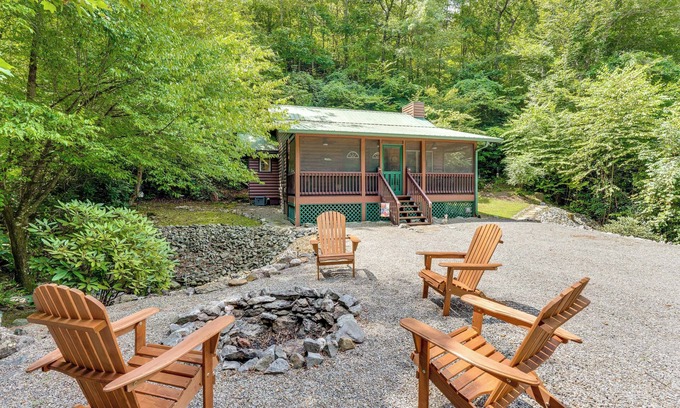 Marble Cabina | Creekside Smokies Cabin 8 Mi to Murphy