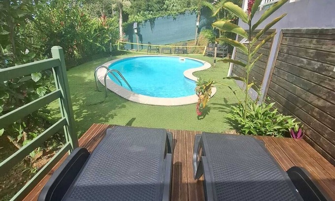 Bis Casa | acondicionado villa con piscina privada y media pensión WIFI calma