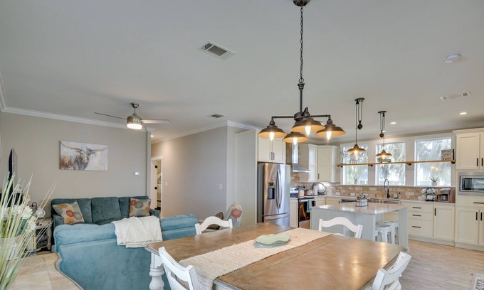 Fruitland Casa | Crescent City Oasis w/ Spacious Deck & Gas Grill