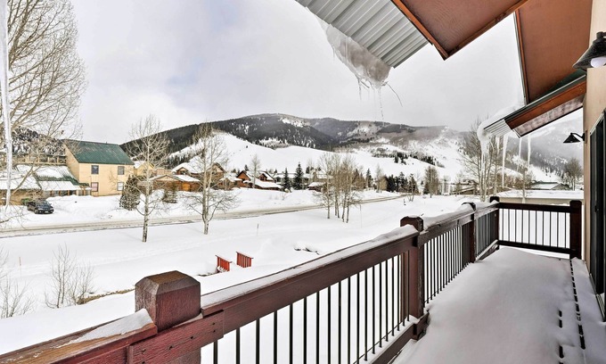 Crested Butte South Condominio | Crested Butte Condo w / Vistas - 9 millas para esquiar!