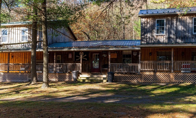 Tylersville Cabina | Cross Bones Camp, Centre County, PA- You'll never run out of fun!