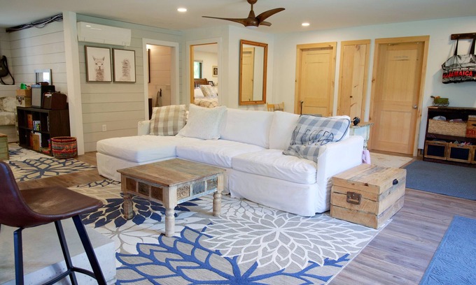 North Troy Casa | Custom Farmhouse Style Bungalow Near Jay Peak