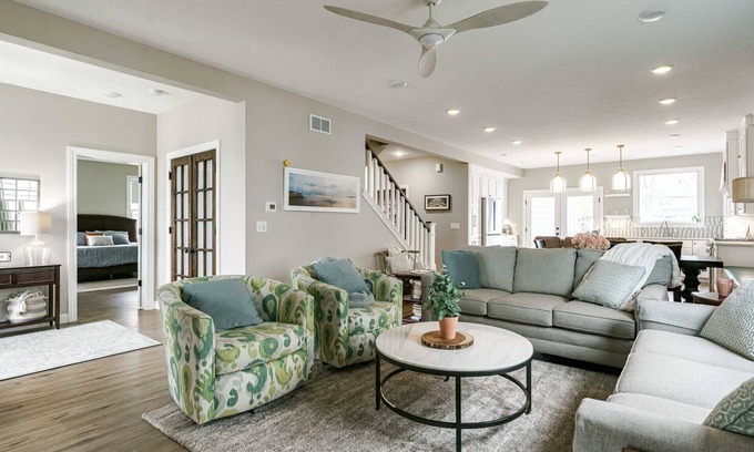 Northeast South Bend Casa | Custom Home Under the Dome -- Walk to Campus!