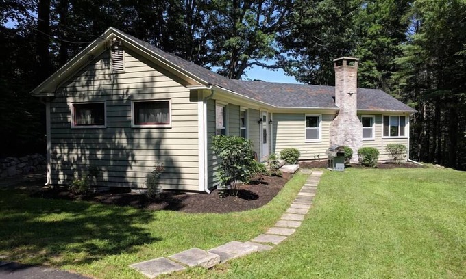 Moultonborough Casa | Cabina vistas Berry Pond