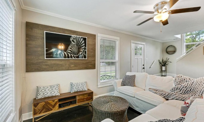 Waco Chalet De Esquí | Cute Barnette only 5mins-Silos, 7mins-Baylor