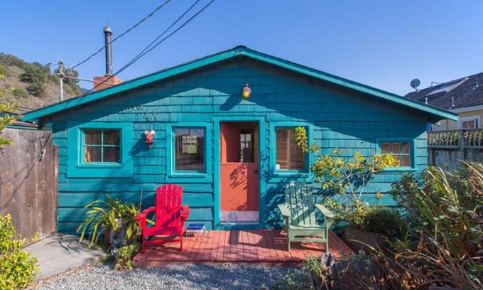 Stinson Beach Cabaña | Pasos a Ocean; Alquilar un Real Beach Cottage -Stinson Beach, CA ~ ~