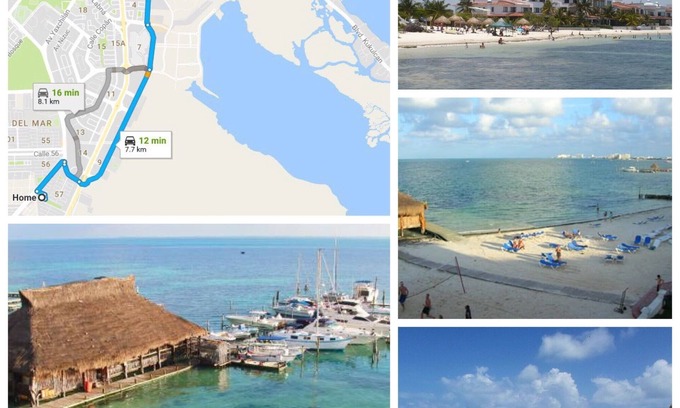 S. M. 57 Apartamento | Lindo Apartamento A 12 Minutos De La Playa En Cancún Con Aire Acondicionado