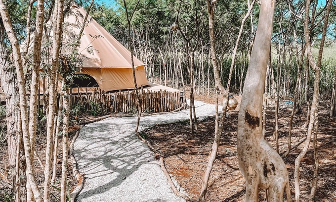 Haleiwa Casa | Cute Off Grid Bell Tent with WIFI - 5 min from Haleiwa!!!!