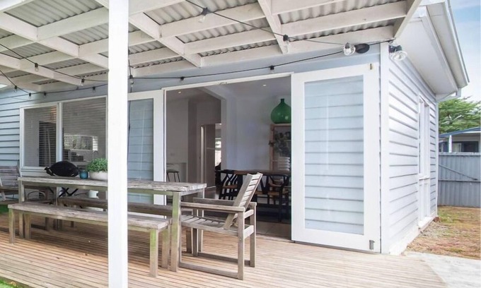 Rosebud Casa | La cabaña más linda en Rosebud, a pie de la playa y tiendas