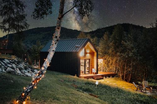 Makow Podhalanski Chalet De Esquí | Czill-Lokum- klimatyczna chata w Beskidach z balią i sauną