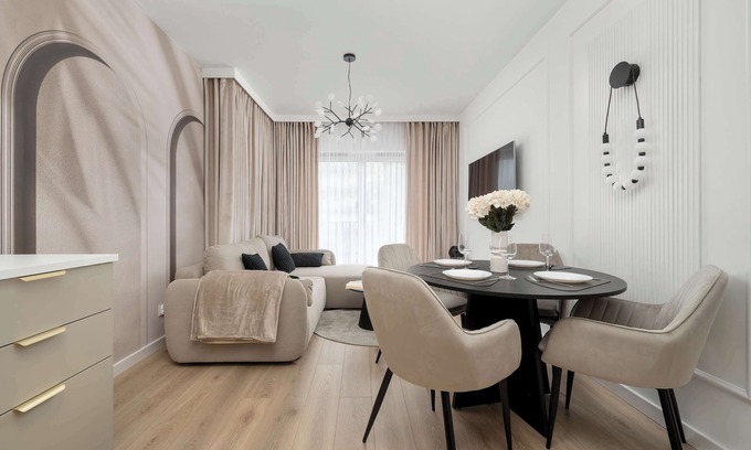 Wroclaw City Center Apartamento | Czysta 4 Wrocław | Stylish, Beige Apartment | Balcony | Parking