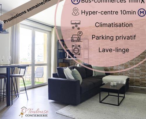 Fontaine-Bayonne-Cartoucherie Apartamento | Délicieuse Parenthèse - Clim - Terrasse - Parking