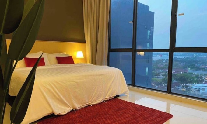 Pengkalan Rama Pantai Apartamento | D' Pines - King Studio