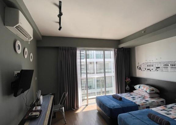 Tanjung Aru Apartamento | D'SF Studio Room Aeropod SOVO