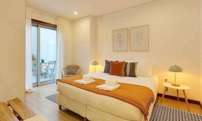 Centro / Baixa Apartamento | DA'Home - Marquês Unique Terraza
