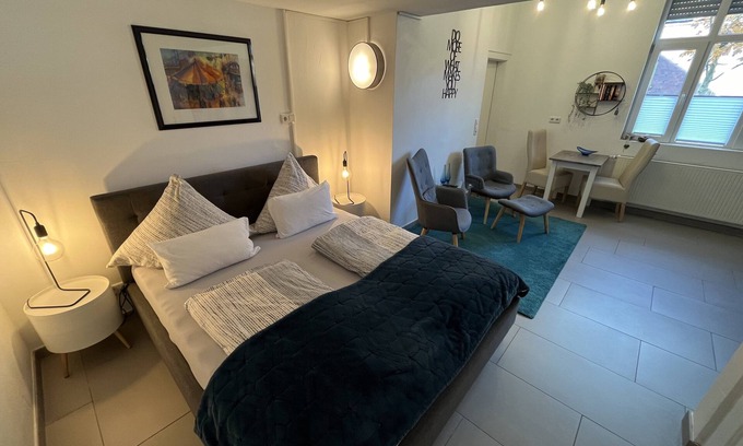 Luedinghausen Apartamento | Cocina temprana - retiro cómodo hoy: la "despensa" en el patio Dalhaus