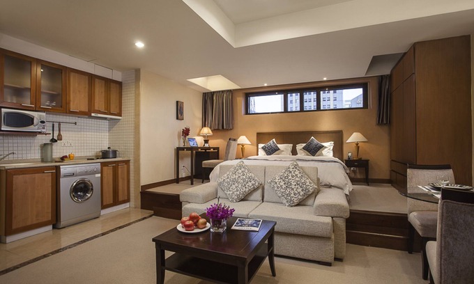 Dalian City Center Apartamento | Dalian Asia Pacific Service Apartment