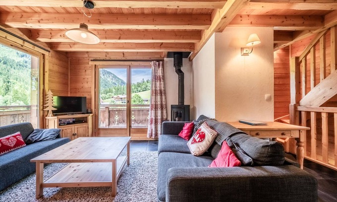Morzine Chalet De Esquí | DALLE CACHEE - Cuatro Habitaciones Villa, Capacidad 8