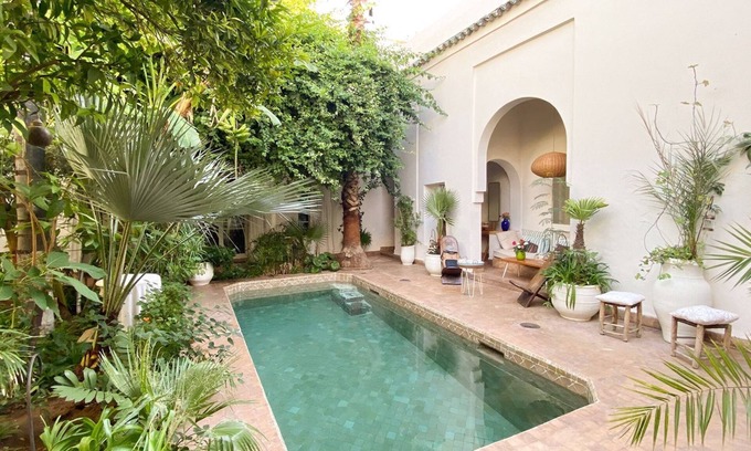 Bab Doukkala Villa | Dar Aouzal - Tres Habitaciones Villa, Capacidad 7