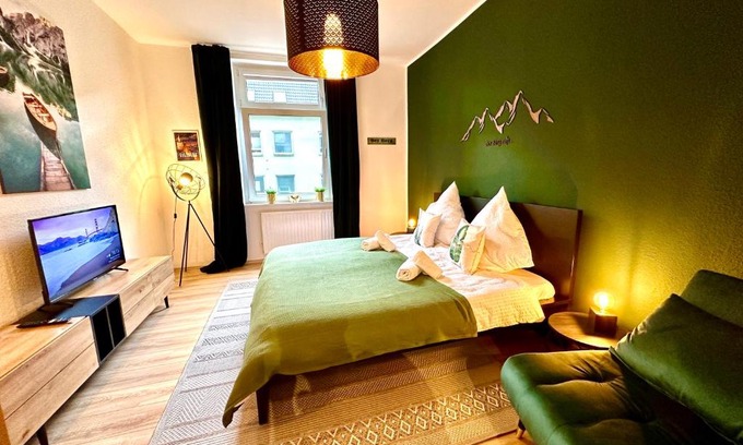 Suedviertel Apartamento | Das Berg Apartment Rüttenscheid, Netflix, nahe Messe, Klinikum