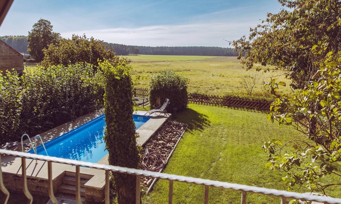 Wiesenburg/Mark Casa | Das Besondere Ferienhaus mit Pool im Hohen Fläming