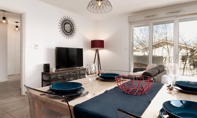 Quartier Croix-Daurade Apartamento | Daurade · Balcon Parking free - Bus proche centre