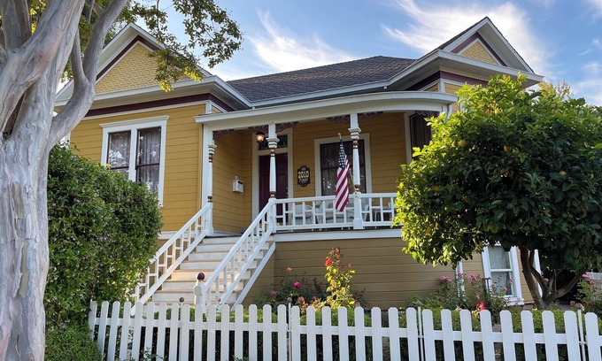 Napa Casa | 'De Mar House'- Elegante residencia histórica victoriana "¡Pasee por el centro de Napa!"