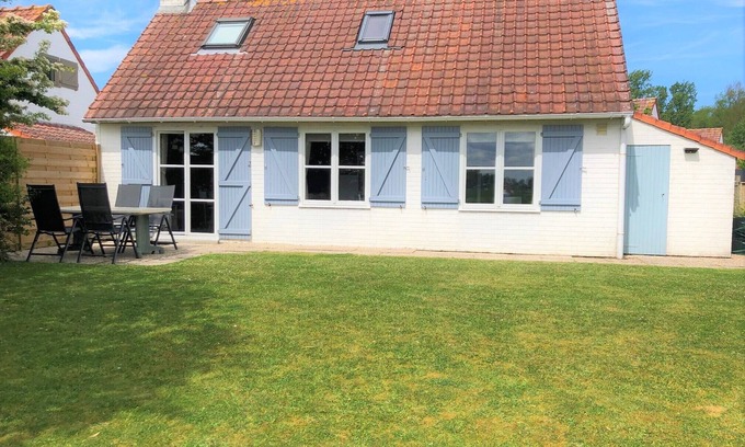 De Panne Casa | De Panne: 6 pers. casa de pescadores en el dominio con piscina en Plopsaland WiFi gratis