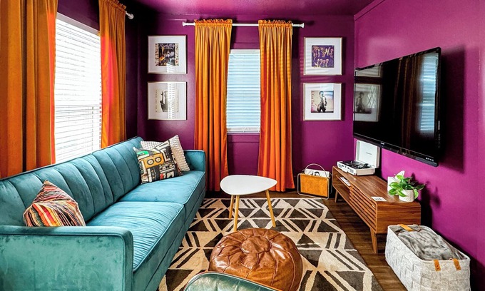 Wenonah Casa | Dearly Beloved Den + Prince Themed Purple Glam Pad Near MSP&MOA
