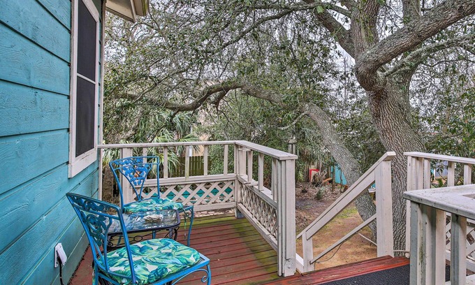 San Leon Villa | Deck + Grill: San Leon Getaway Near Beach!