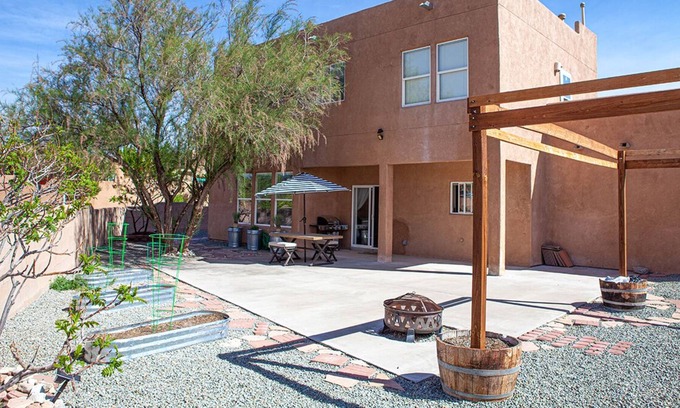Santa Fe Casa | Deck Views and Spacious Outdoor Patio in Santa Fe