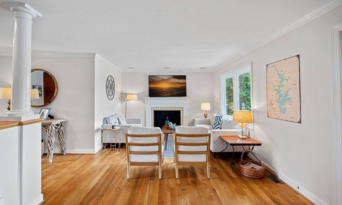 Westport Casa | DECKadent Sunset by SoCharm | Large Covered Deck and Private Beach