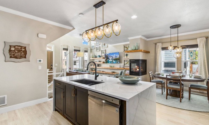 Old Town North Casa | Decked Out Sunset Views, Fire Pit & Fenced Yard