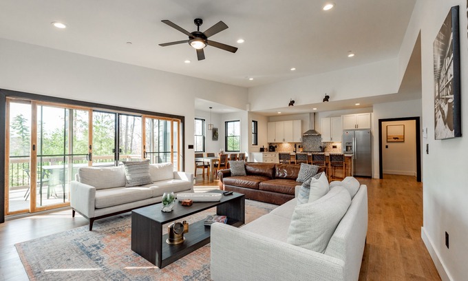 Sky Valley Casa | Deep Creek Gem w/ Hot Tub, Fire Pit & Golf