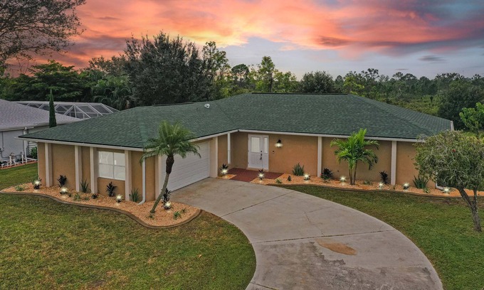 Deep Creek Casa | Deep Creek/Punta Gorda with Greenbelt View